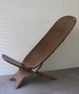 アフリカ(ザンビア)　組み立て椅子アンティーク/コレクション